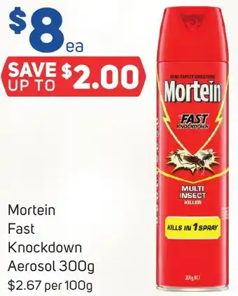 Mortein Fast Knockdown Aerosol 300g