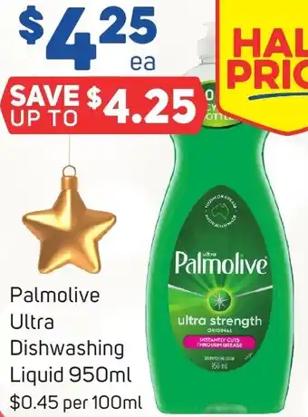 Foodland Palmolive Ultra Dishwashing Liquid 950ml offer