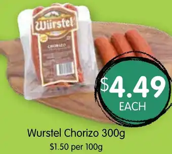 Wurstel Chorizo 300g