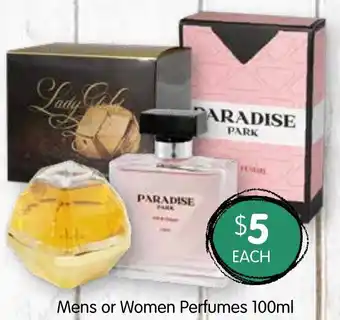 Mens or Women Perfumes 100ml