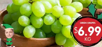 Spudshed GREEN GRAPES offer