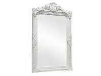 LivingStyles Elizabeth Baroque Floor Mirror, 200cm, White offer