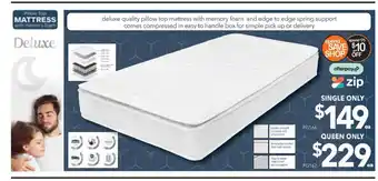 Cheap as Chips Dreamcom Mattress Deluxe Queen - FG167 offer