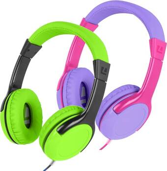 BIG W Liquid ears wired kids dinosaur or unicorn headphones offer