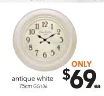 Cheap as Chips Antique White 75cm - GG106 offer