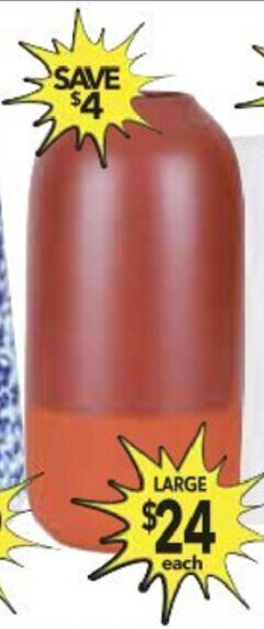 Cheap as Chips H&G Ceramic Vases Large offer