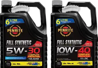 SuperCheap Auto Selected penrite 6l full synthetic engine oils^ offer