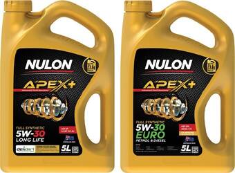 SuperCheap Auto These nulon 5l apex+ engine oils offer