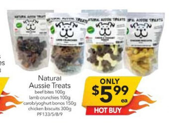 Cheap as Chips Natural Aussie Treats offer