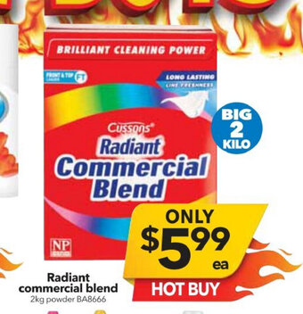 Cheap as Chips Radiant Commercial Blend 2kg powder offer