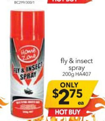 Cheap as Chips Fly & Insect Spray 200g offer