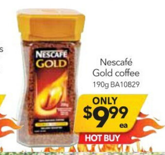 Cheap as Chips Nescafe Gold Coffee 190g offer