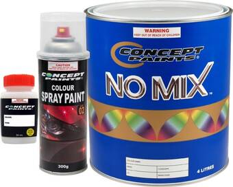 Autobarn Concept no mix paint offer