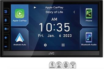 Autopro Jvc 6.8” 200w av wireless apple carplay android auto receiver offer