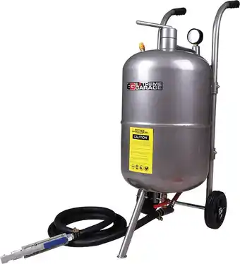 Extreme garage 38l portable sandblaster tank