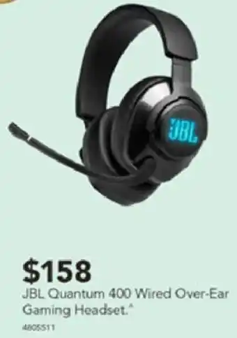 Harvey Norman JBL Quantum 400 Wired Over-Ear Gaming Headset offer