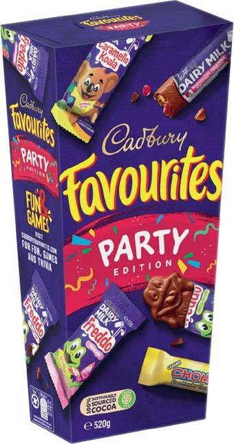 IGA Cadbury favourites 520g selected varieties offer