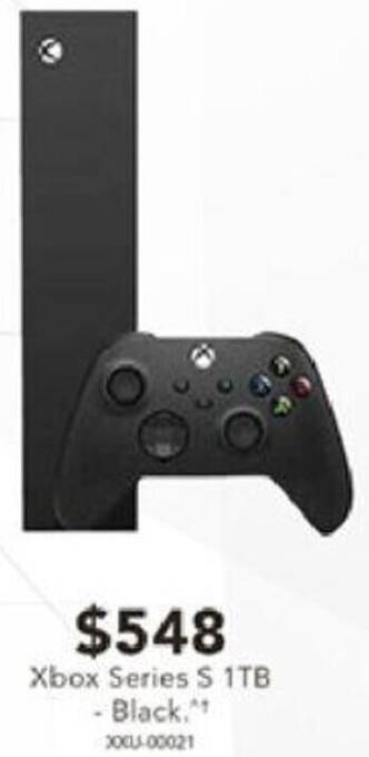 Harvey Norman Xbox Series S 1TB - Black offer