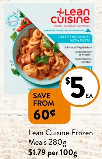 Lean Cuisine Frozen Meals 280g