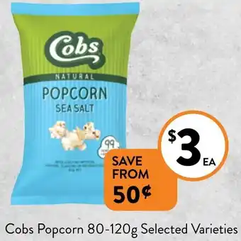 Foodworks Cobs Popcorn 80-120g offer