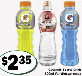 Gatorade Sports Drink 600ml