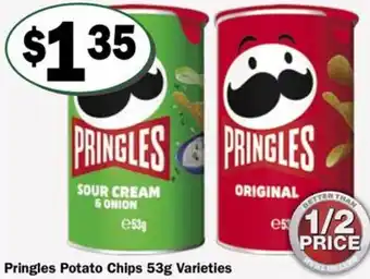 Pringles Potato Chips 53g