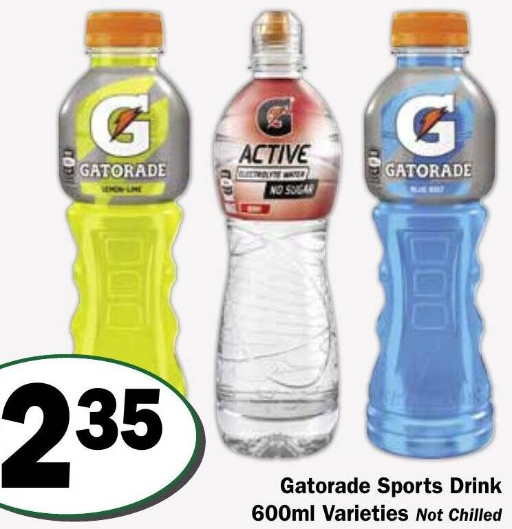 Gatorade Sports Drink 600ml offer at Friendly Grocer