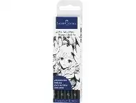 Faber-Castell Pitt Artist Pen Manga Set 4 Pack
