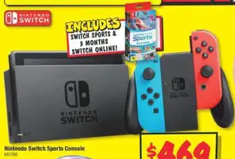 JB Hi-Fi Nintendo Switch Sports Console offer