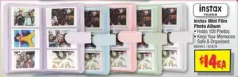 JB Hi-Fi Instax Mini Film Photo Album offer
