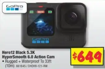 JB Hi-Fi Hero12 Black 5.3K HyperSmooth 6.0 Action Cam offer