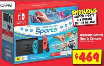 JB Hi-Fi Nintendo Switch Sports Console offer