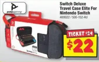 JB Hi-Fi Switch Deluxe Travel Case Elite For Nintendo Switch offer