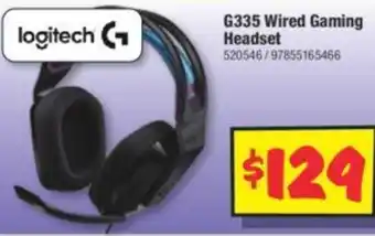 JB Hi-Fi G335 Wired Gaming Headset offer