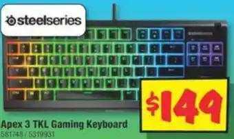 Apex 3 TKL Gaming Keyboard