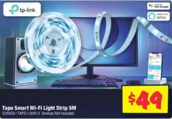 JB Hi-Fi Tapo Smart Wi-Fi Light Strip 5M offer