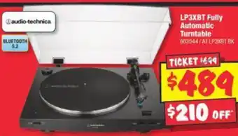 JB Hi-Fi LP3XBT Fully Automatic Turntable offer