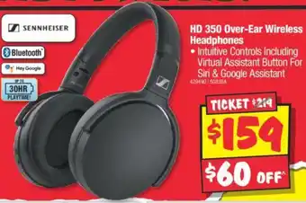 HD 350 Over-Ear Wireless Headphones