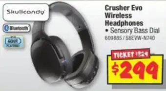 JB Hi-Fi Crusher Evo Wireless Headphones offer
