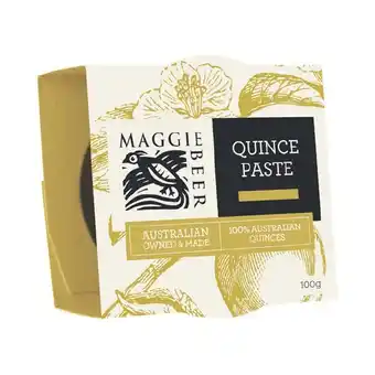 Woolworths Maggie beer paste varieties 100g – from the deli offer