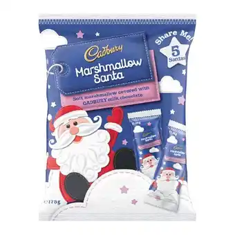 Woolworths Cadbury christmas sharepacks 144-175g offer