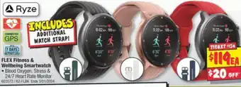 JB Hi-Fi FLEX Fitness & Wellbeing Smartwatch offer