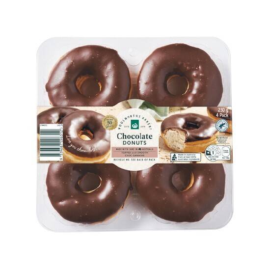 Woolworths donut varieties pk 4 offer at Woolworths