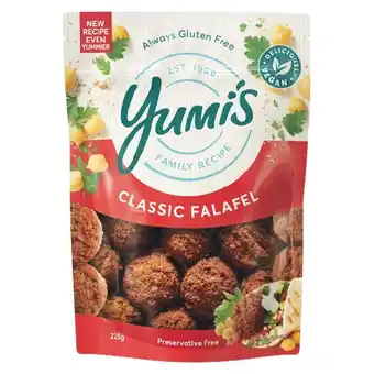 Woolworths Yumi’s falafels 225g offer