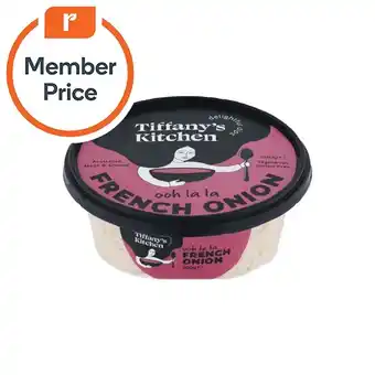 Woolworths Tiffany’s kitchen dips 200g offer