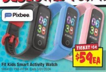 JB Hi-Fi Fit Kids Smart Activity Watch offer