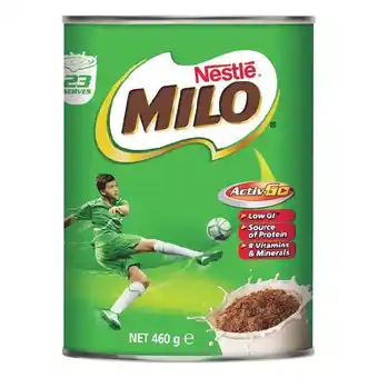 Woolworths Nestle milo 460g offer