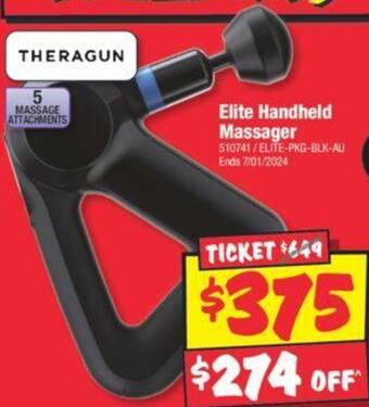 JB Hi-Fi Elite Handheld Massager offer