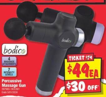 JB Hi-Fi Percussive Massage Gun offer
