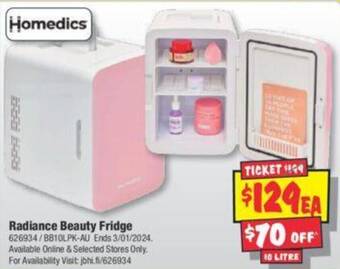 JB Hi-Fi Radiance Beauty Fridge offer